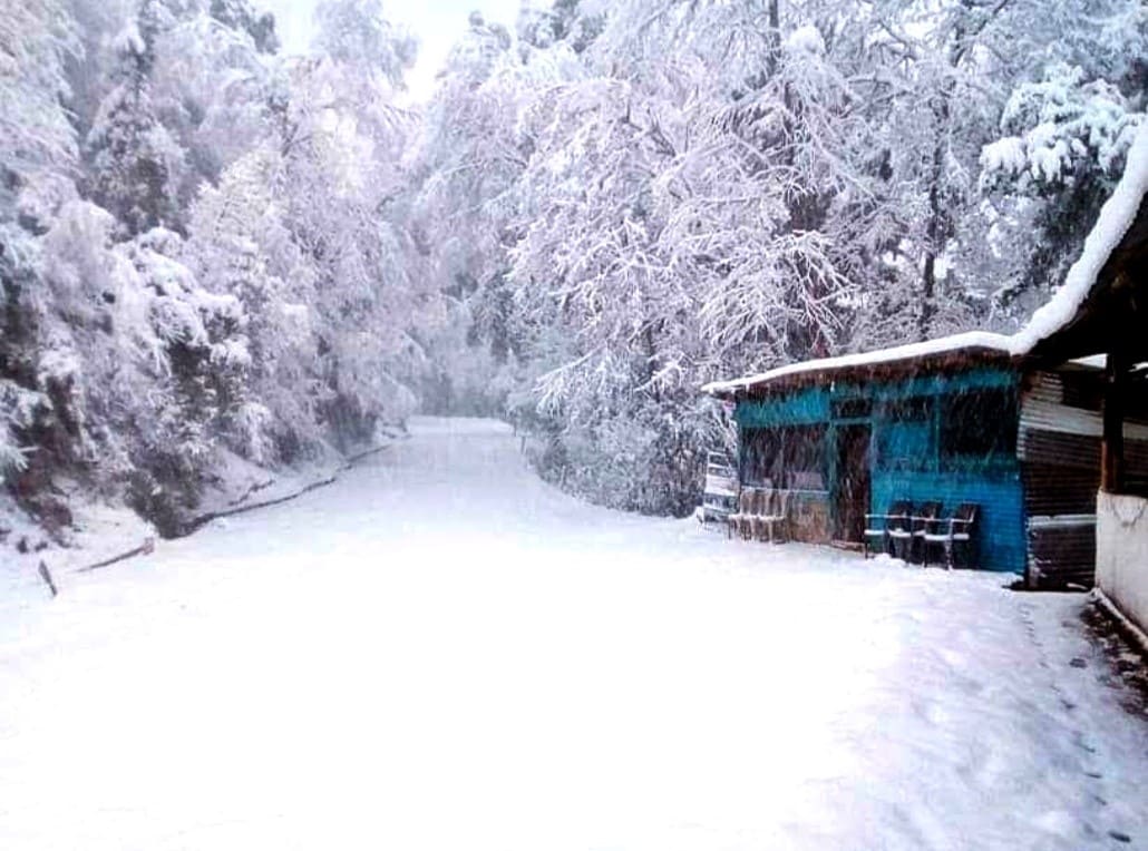 Heavy Snowfall in Winters in Khirsu